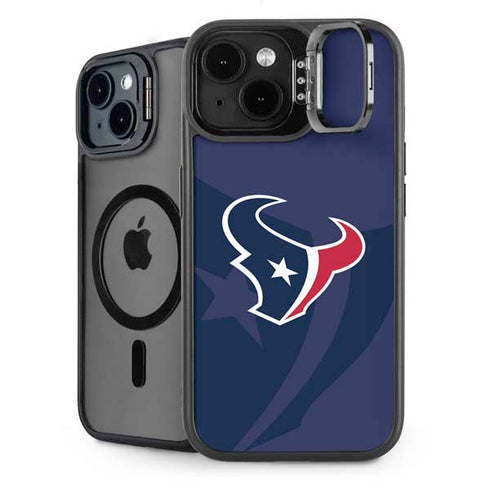 NFL Houston Texans Double Vision iPhone 14 Kickstand Case