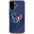 NFL Houston Texans Double Vision iPhone 16 Clear Case