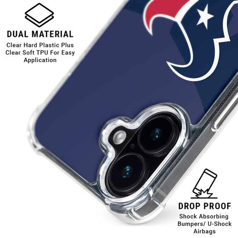 NFL Houston Texans Double Vision iPhone 16 MagSafe Case