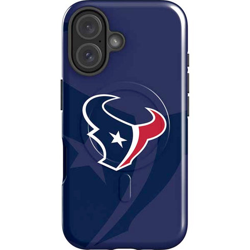NFL Houston Texans Double Vision iPhone 16 Magsafe Impact Case