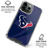 NFL Houston Texans Double Vision iPhone 16 Pro Clear Case