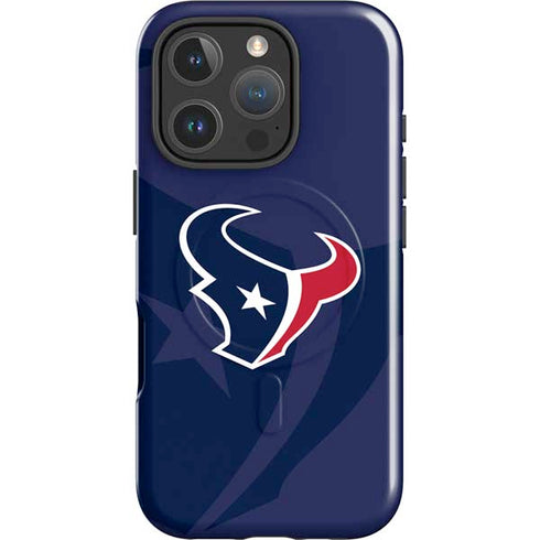 NFL Houston Texans Double Vision iPhone 16 Pro Max Magsafe Impact Case