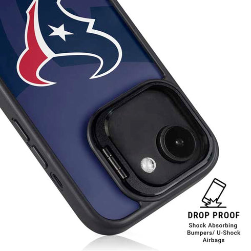 NFL Houston Texans Double Vision iPhone 16e Kickstand Case