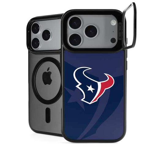 NFL Houston Texans Double Vision iPhone 18 Pro Max Kickstand Case
