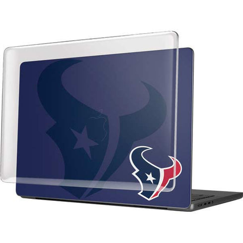 NFL Houston Texans Double Vision MacBook Pro 14in (2021-24) Case plus Skin