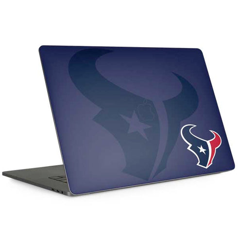 NFL Houston Texans Double Vision MacBook Skins
