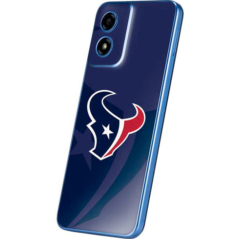 NFL Houston Texans Double Vision Moto G Play 4G (2024) Skin