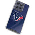 NFL Houston Texans Double Vision Moto G Power 5G (2025) Clear Case