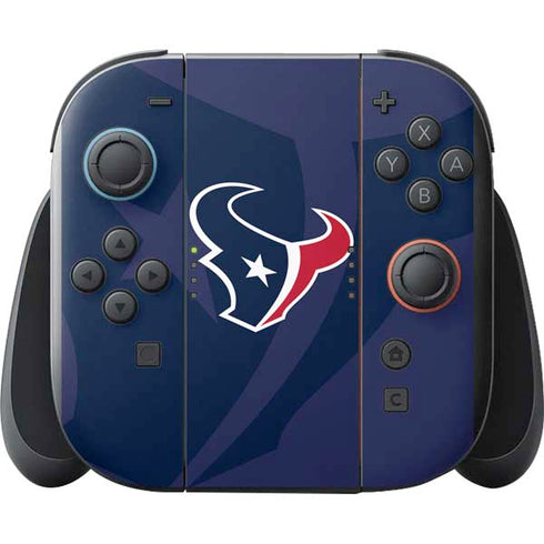 NFL Houston Texans Double Vision Nintendo Switch 2 (2025) with Joy-Con Skin