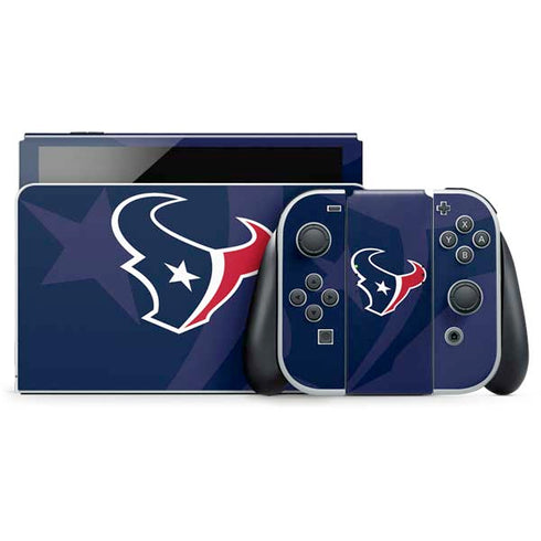 NFL Houston Texans Double Vision Nintendo Skins