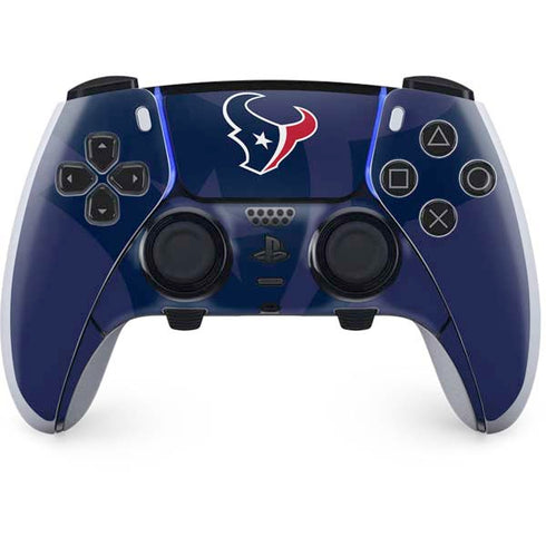 NFL Houston Texans Double Vision PS5 DualSense Edge Pro Controller Skin