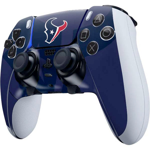 NFL Houston Texans Double Vision PS5 DualSense Edge Pro Controller Skin