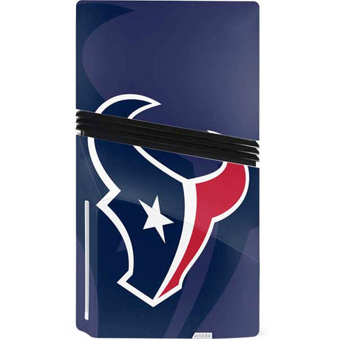 NFL Houston Texans Double Vision PS5 Pro Disk Console Skin