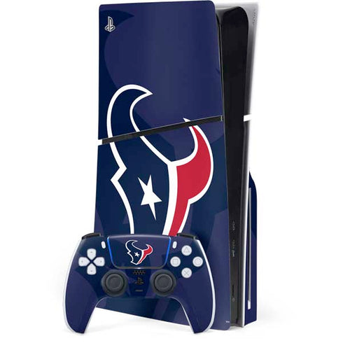 NFL Houston Texans Double Vision PlayStation PS5 Skins