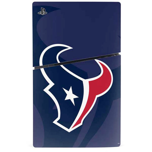 NFL Houston Texans Double Vision PS5 Slim Digital Edition Console Skin
