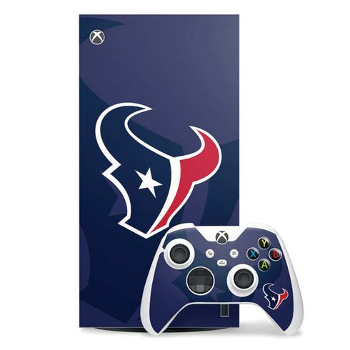 NFL Houston Texans Double Vision Xbox Series X Skins