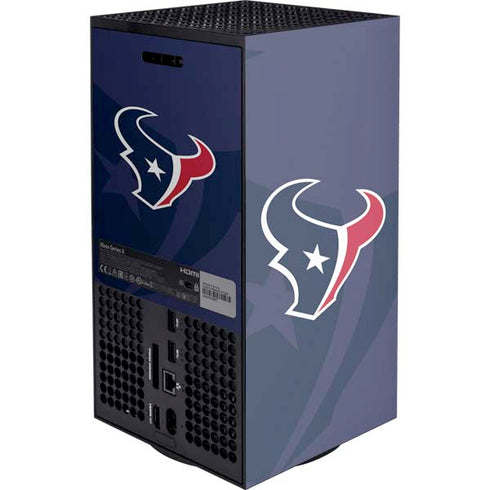 NFL Houston Texans Double Vision XBox Series X Digital Edition Console Skin