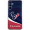 NFL Houston Texans Galaxy A55 5G Clear Case