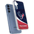 NFL Houston Texans Galaxy A55 5G Clear Case