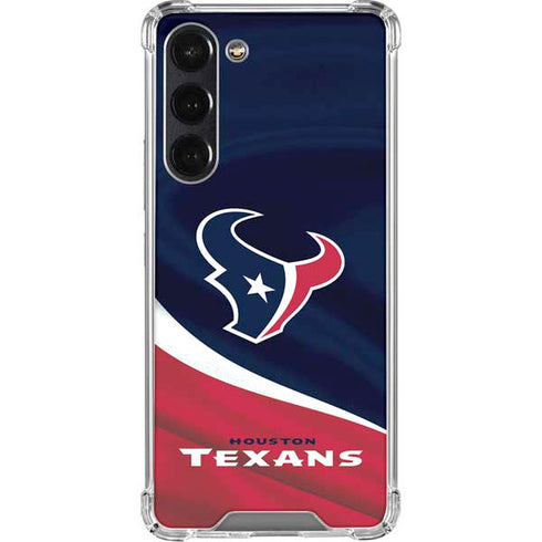 NFL Houston Texans Galaxy S24 FE Clear Case