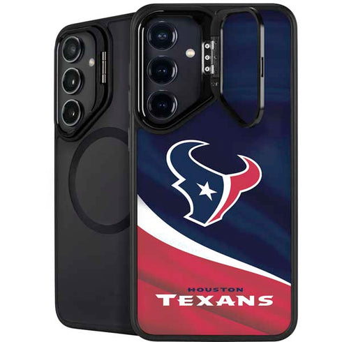 NFL Houston Texans Galaxy S25 Kickstand Case