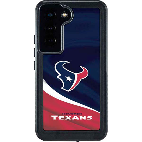NFL Houston Texans Galaxy S24 Waterproof Case