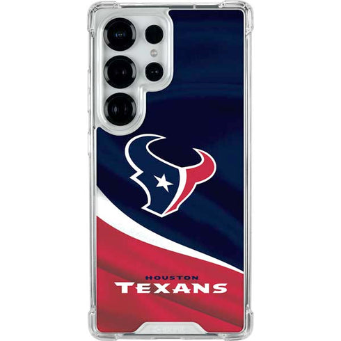 NFL Houston Texans Galaxy S26 Ultra Clear Case