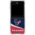 NFL Houston Texans Galaxy Z Flip6 Clear Case