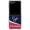 NFL Houston Texans Galaxy Z Flip7 Clear Case
