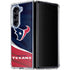 NFL Houston Texans Galaxy Z Fold5 5G Clear Case