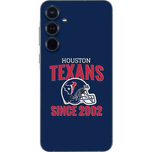 NFL Houston Texans Helmet Galaxy A35 5G Skin
