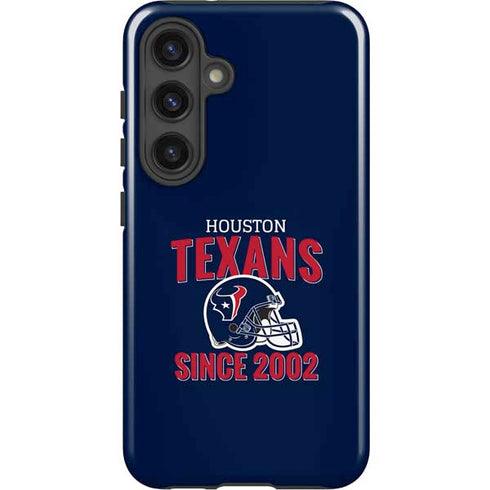 NFL Houston Texans Helmet Galaxy S25 Impact Case