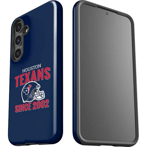 NFL Houston Texans Helmet Galaxy S25 Impact Case