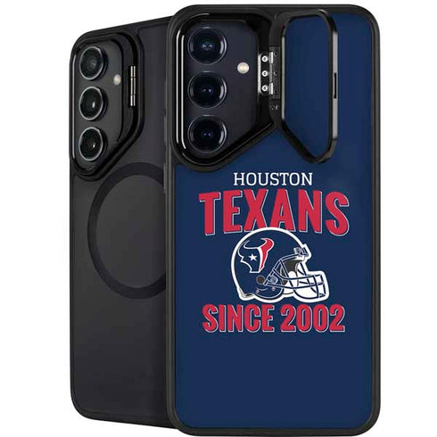 NFL Houston Texans Helmet Galaxy S25 Kickstand Case