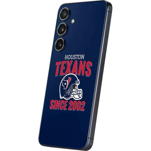 NFL Houston Texans Helmet Galaxy S25 Plus Skin