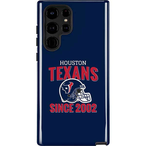NFL Houston Texans Helmet Galaxy S25 Ultra Impact Case