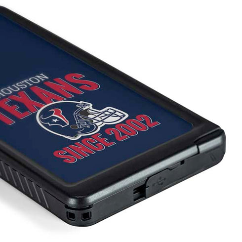 NFL Houston Texans Helmet Galaxy S24 Ultra Waterproof Case