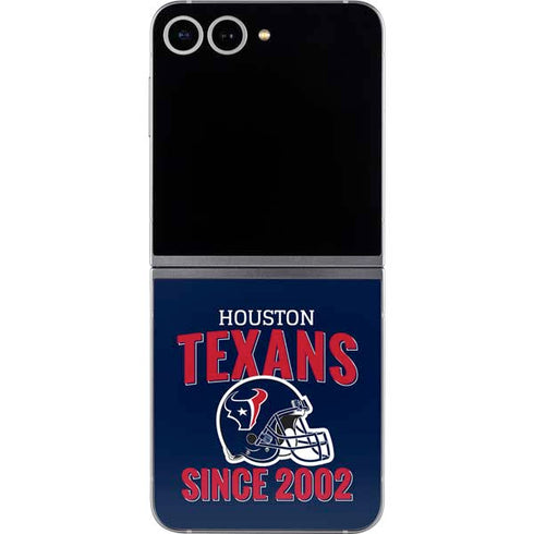 NFL Houston Texans Helmet Galaxy Z Flip6 Skin