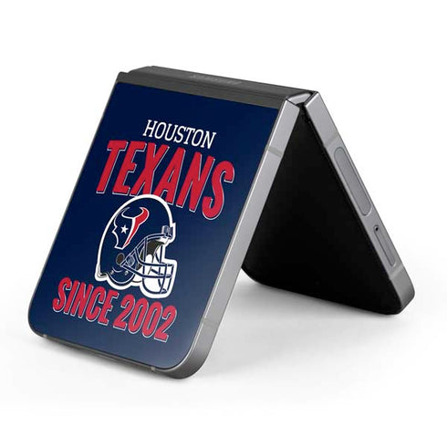 NFL Houston Texans Helmet Galaxy Z Flip6 Skin