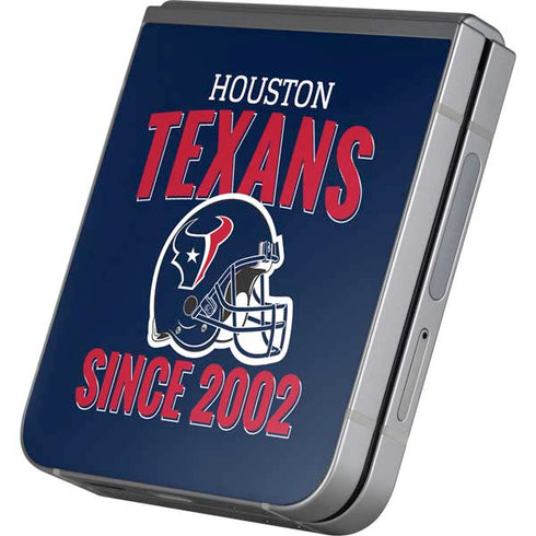 NFL Houston Texans Helmet Galaxy Z Flip6 Skin
