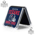 NFL Houston Texans Helmet Galaxy Z Flip6 Clear Case