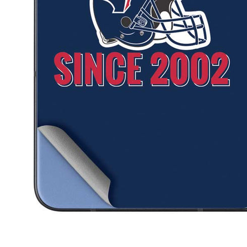 NFL Houston Texans Helmet Galaxy Z Fold5 5G Skin