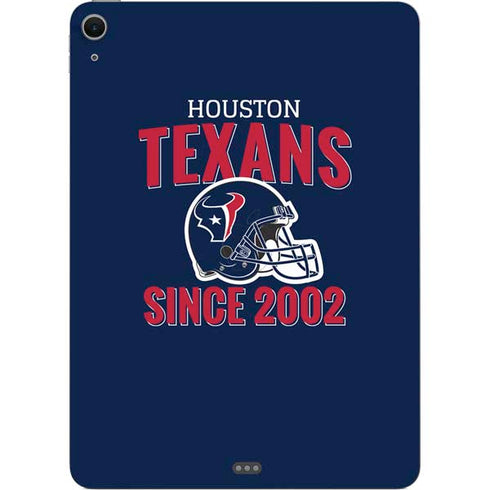 NFL Houston Texans Helmet Apple iPad Air Skin