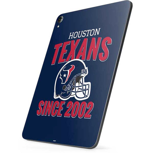 NFL Houston Texans Helmet Apple iPad Pro Skin