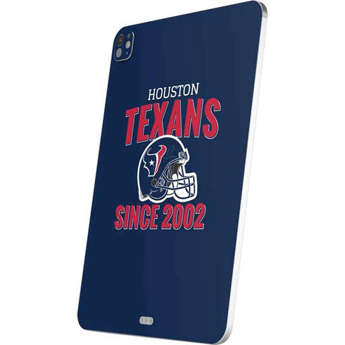 NFL Houston Texans Helmet iPad Pro 13in M4 (2024) Skin