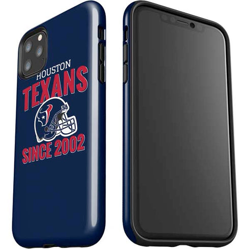 NFL Houston Texans Helmet iPhone 11 Pro Max Impact Case