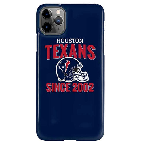 NFL Houston Texans Helmet iPhone Cases