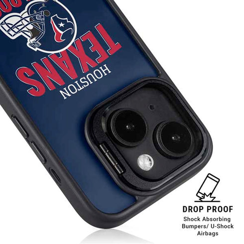 NFL Houston Texans Helmet iPhone 13 Kickstand Case