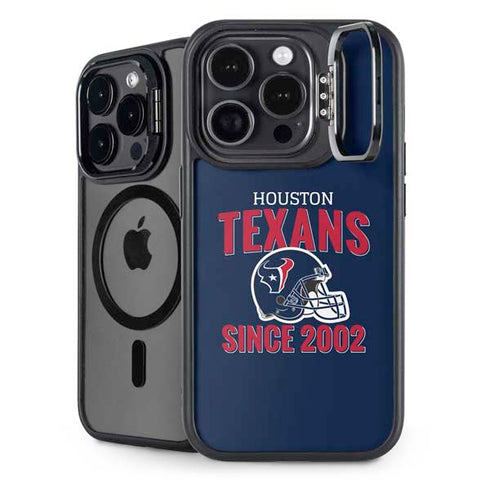 NFL Houston Texans Helmet iPhone 14 Pro Max Kickstand Case