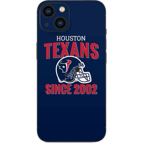 NFL Houston Texans Helmet iPhone Skins